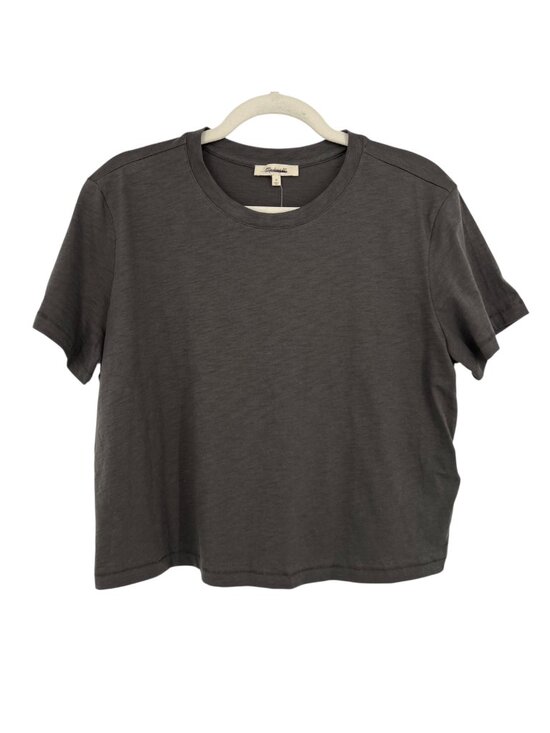 Madewell Tops - Madewell Womens Gray Cotton Short Sleeve T-Shirt Size Medium NWT